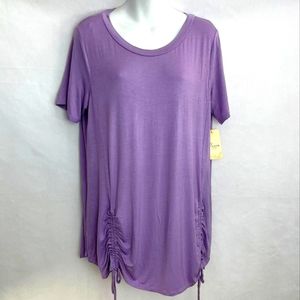 Misia ~ Women's Tunic 1X Lavander  NWT
